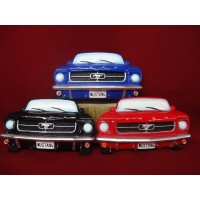 Ford Mustang Key Rack Holder Hook - Choice of Blue Red or Black - Hand Painted   283070774870
